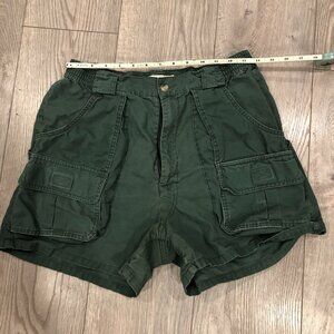 Columbia Green Cargo Shorts